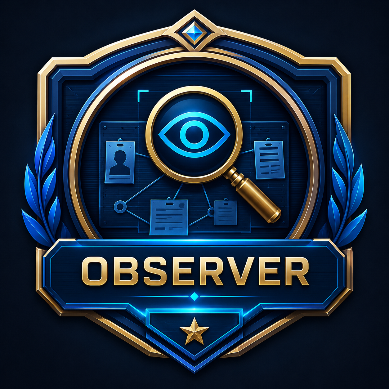 Observer rank badge